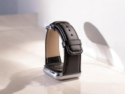 Apple Custom Leather Watch Band Gift for Men's (38-40-41-42-44-45-46-49mm)