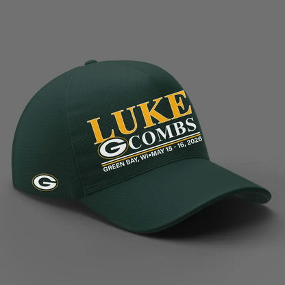 Green Bay Packers x Luke Combs - My Kinda Saturday Night Tour Country Music 2026 Hoodie