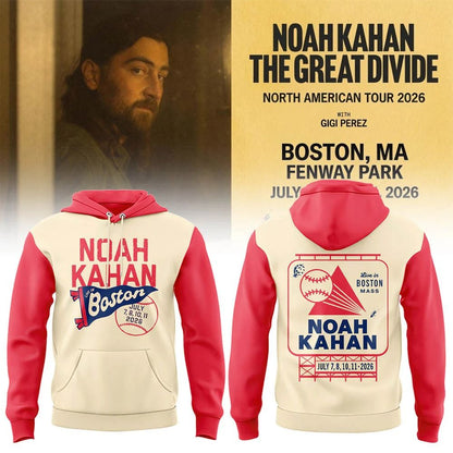 Boston Red Sox x Noah Kahan : The Great Divide Tour Hoodie