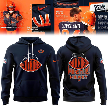 Unisex Nike Navy Chicago Bears 2026 Rivalries Hoodie