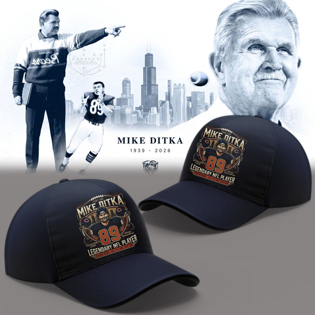 Chicago Bears - Coach Mike Ditka - Paying Tribute to Da Coach Hoodie