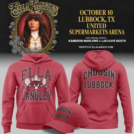 Exclusive City Edition Ella Langley x Texas Tech Red Raiders Hoodie 2026