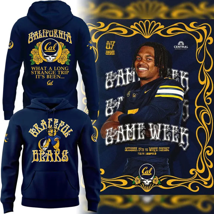 Limited Edition Cal Football x Grateful Dead Hoodie