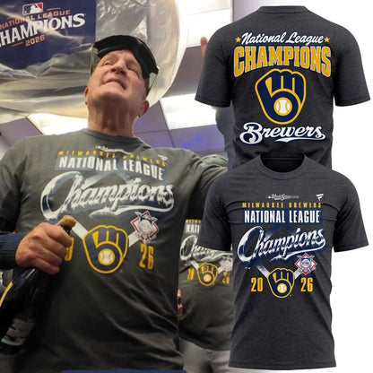 Milwaukee Brewers NLCS Champions 2026 Edition Tshirt