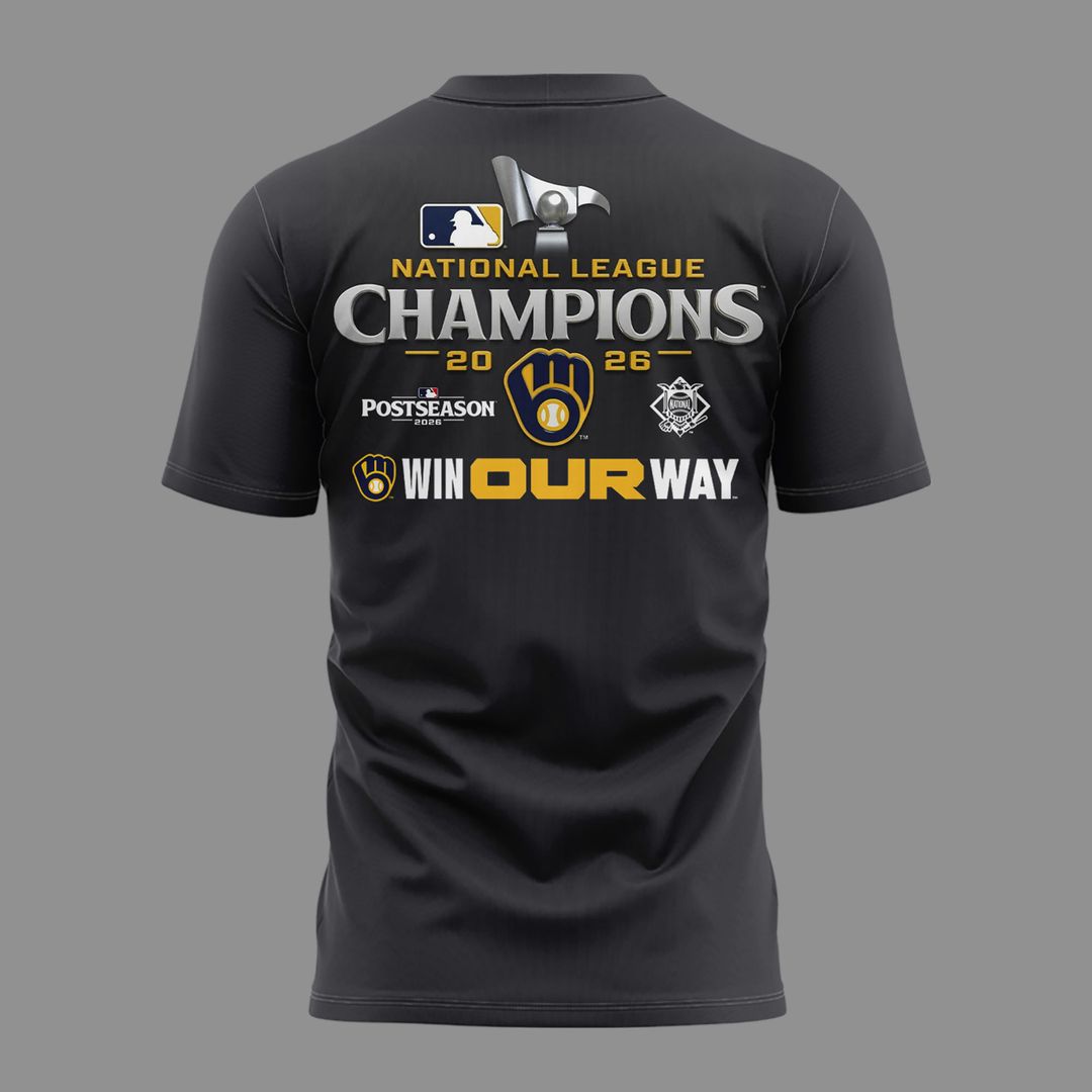 Milwaukee Brewers NLCS Champions 2026 Edition Tshirt