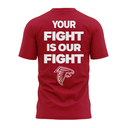 Atlanta Falcons - I Play For Cristina Ulbrich T-shirt