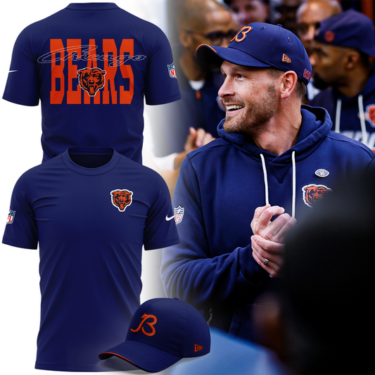 Exclusive Version Chicago Bears Throwback T-Shirt 2026