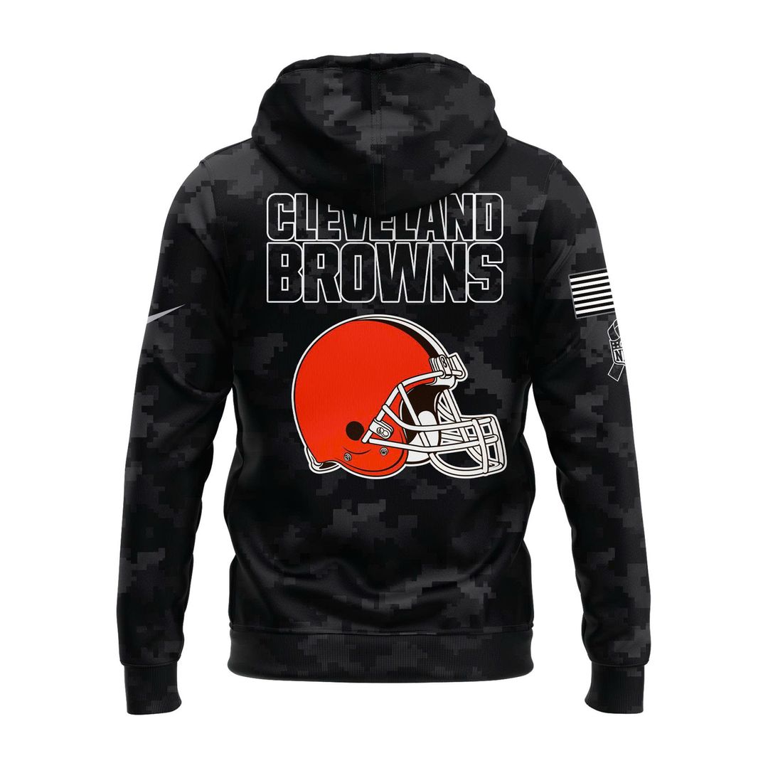 Cleveland Browns Salute to Service 2026 Hoodie
