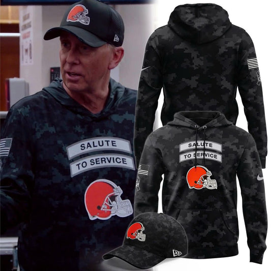 Cleveland Browns Salute to Service 2026 Hoodie