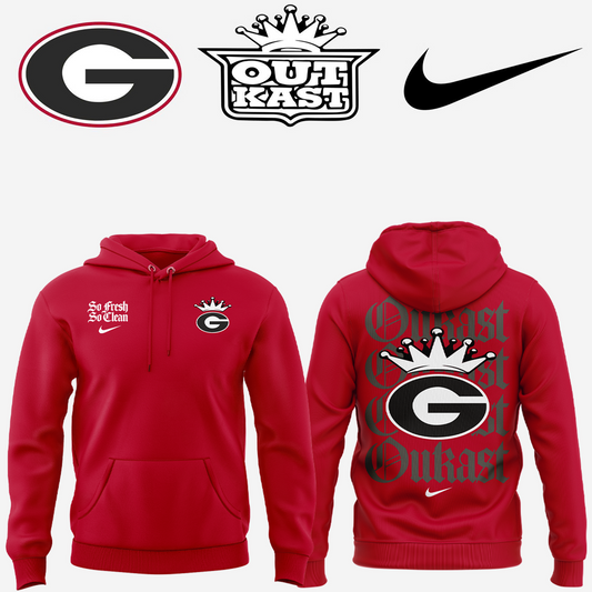 Georgia Bulldogs Exclusive Edition Nike x UGA x Outkast Black Hoodie 2026
