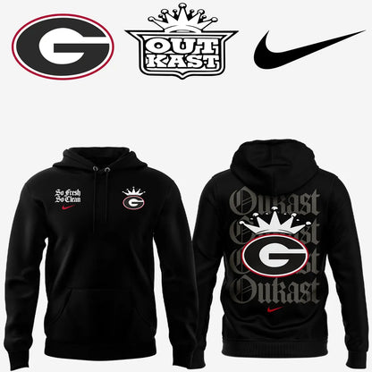 Georgia Bulldogs Exclusive Edition Nike x UGA x Outkast Black Hoodie 2026