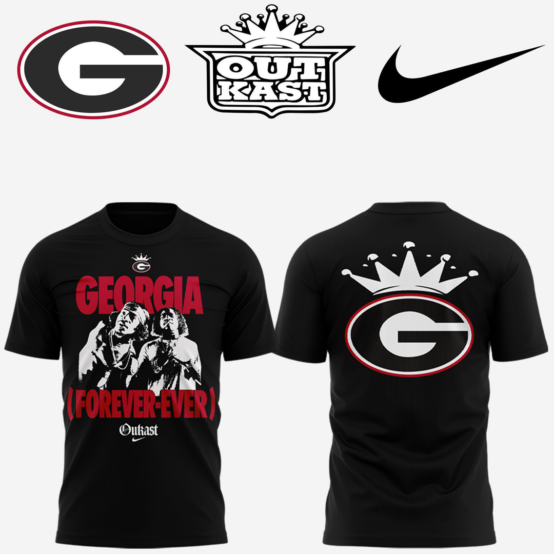 Georgia Bulldogs Exclusive Edition Nike x UGA x Outkast Black Tshirt 2026
