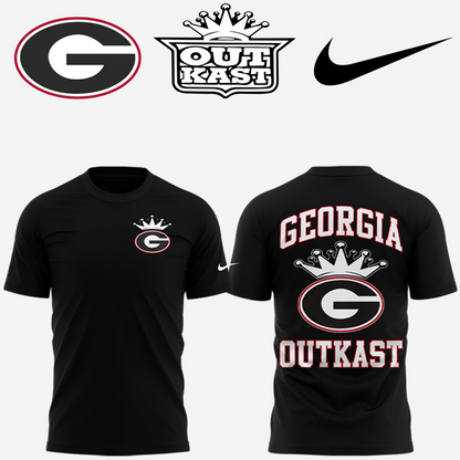 Georgia Bulldogs Exclusive Edition Nike x UGA x Outkast Black Tshirt 2026