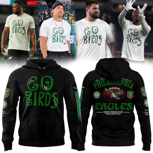 Philadelphia Eagles - Go Birds Graphic Hoodie