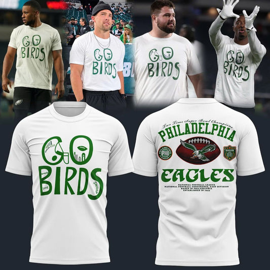 Philadelphia Eagles - Go Birds Graphic T-Shirt