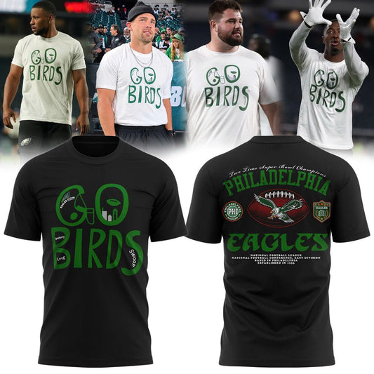 Philadelphia Eagles - Go Birds Graphic T-Shirt