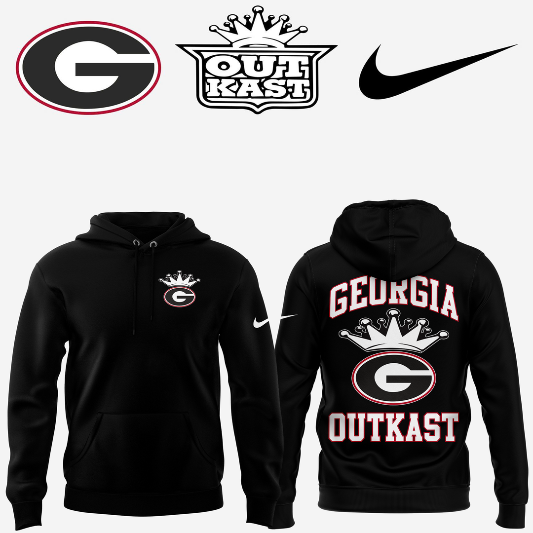 Georgia Bulldogs Exclusive Edition Nike x UGA x Outkast Black Hoodie 2026