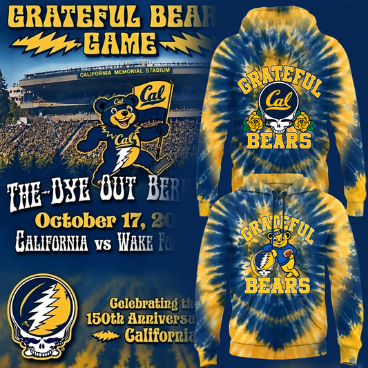Limited Edition Cal Football x Grateful Dead Hoodie