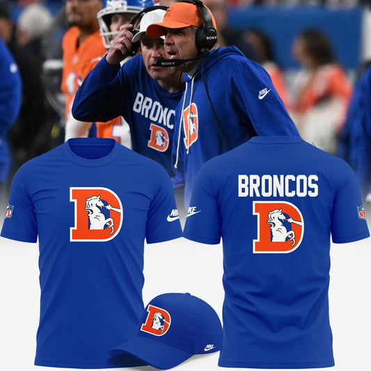 Exclusive Version Denver Broncos Throwback Tshirt