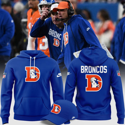 Exclusive Version Denver Broncos Throwback Hoodie