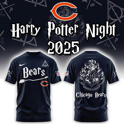 Chicago Bears Harry Potter 2025 Combo Tshirt