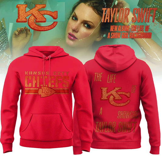Kansas City Chiefs x Taylor Swift Orange Era� Limited Editions 2025 Hoodie