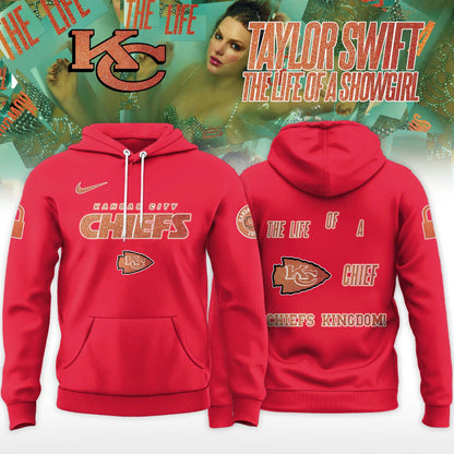 Kansas City Chiefs x Taylor Swift Orange Era� Limited Editions 2025 Hoodie
